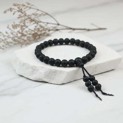 Karungali Bracelet – Timeless Elegance in Natural Ebony Wood
