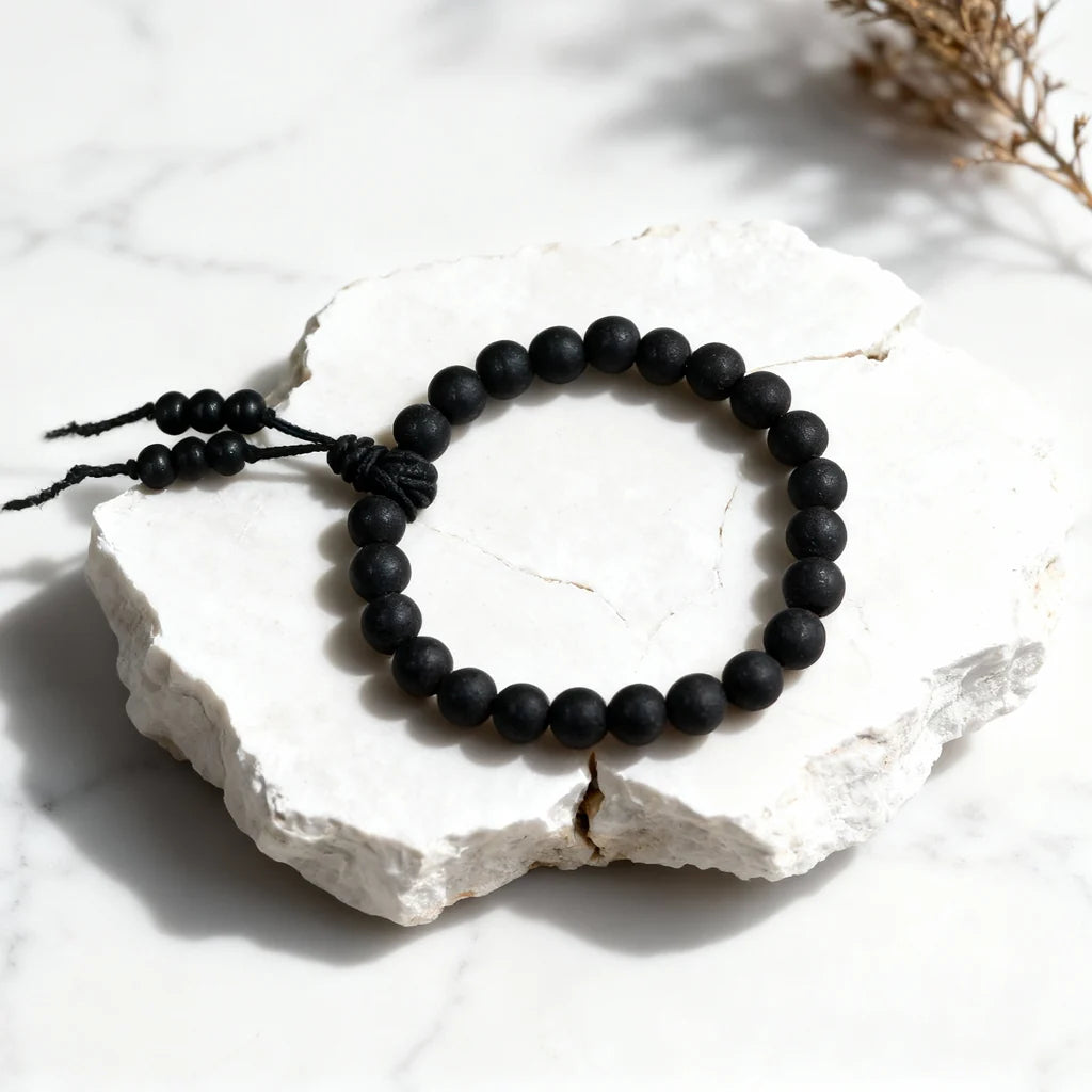 Karungali Bracelet – Timeless Elegance in Natural Ebony Wood